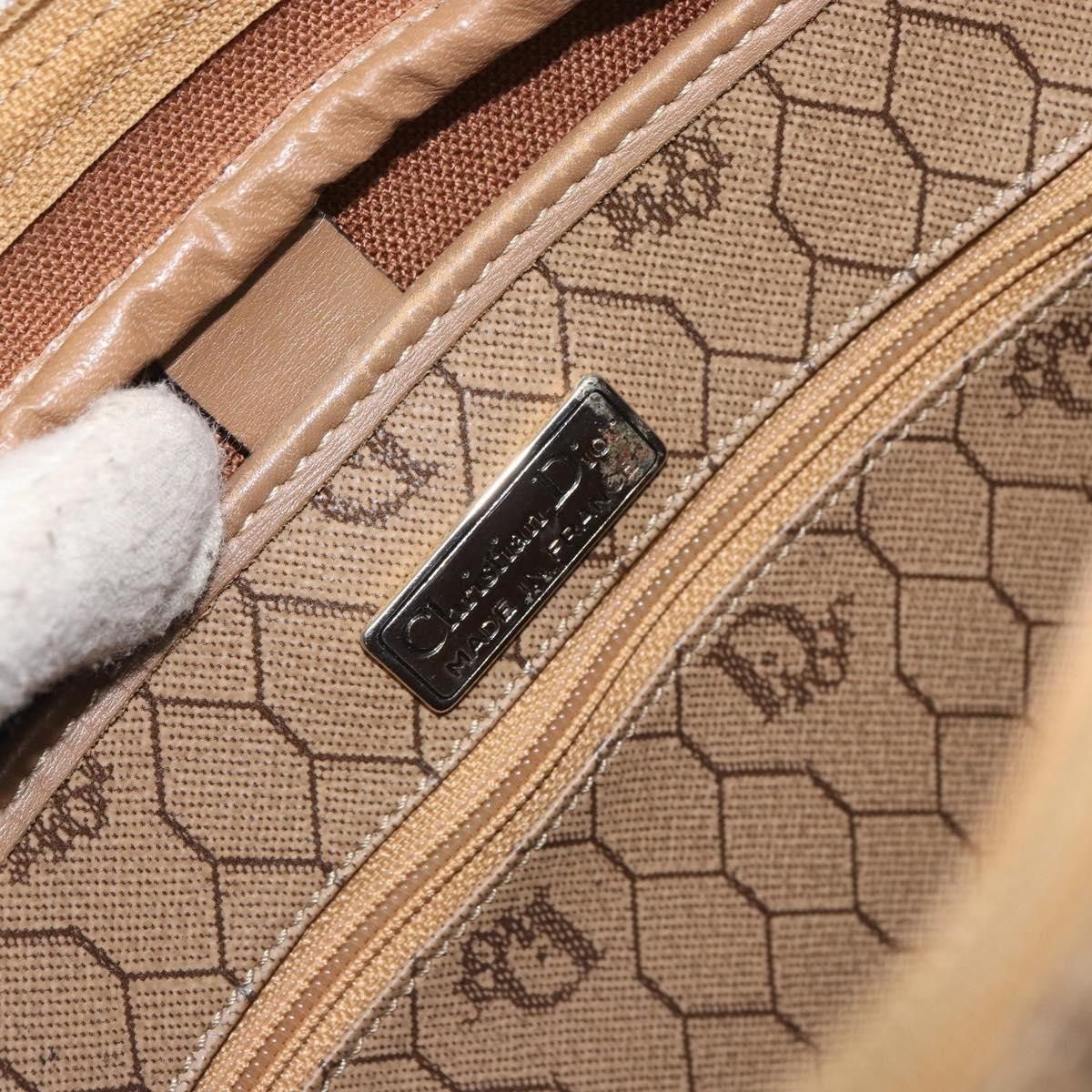 Dior Christian Dior Vintage Honeycomb Canvas and Leather Size ONE SIZE - 6 Thumbnail