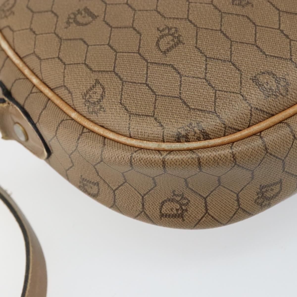 Dior Christian Dior Vintage Honeycomb Canvas and Leather Size ONE SIZE - 11 Thumbnail
