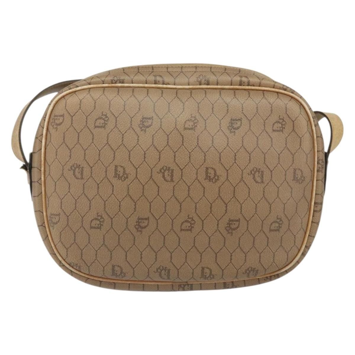 Dior Christian Dior Vintage Honeycomb Canvas and Leather Size ONE SIZE - 2 Thumbnail