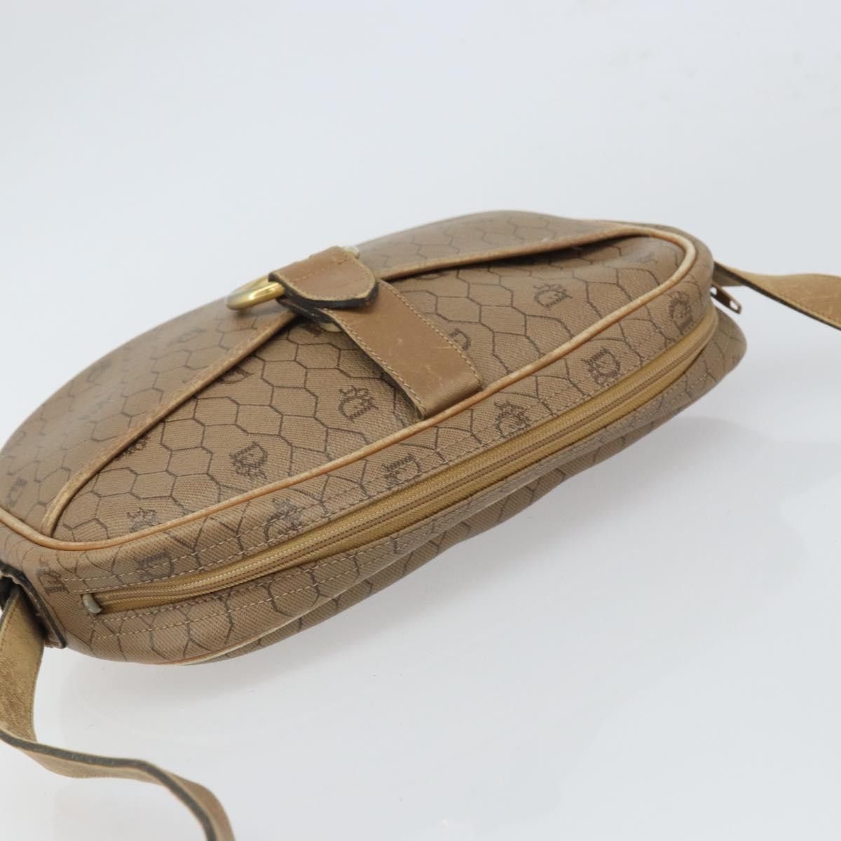 Dior Christian Dior Vintage Honeycomb Canvas and Leather Size ONE SIZE - 14 Thumbnail