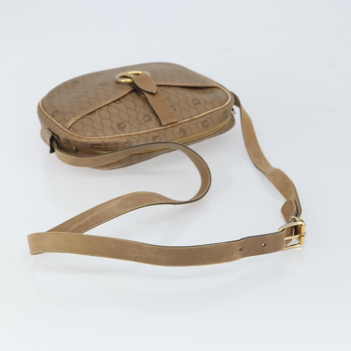 Dior Christian Dior Vintage Honeycomb Canvas and Leather Size ONE SIZE - 7 Thumbnail