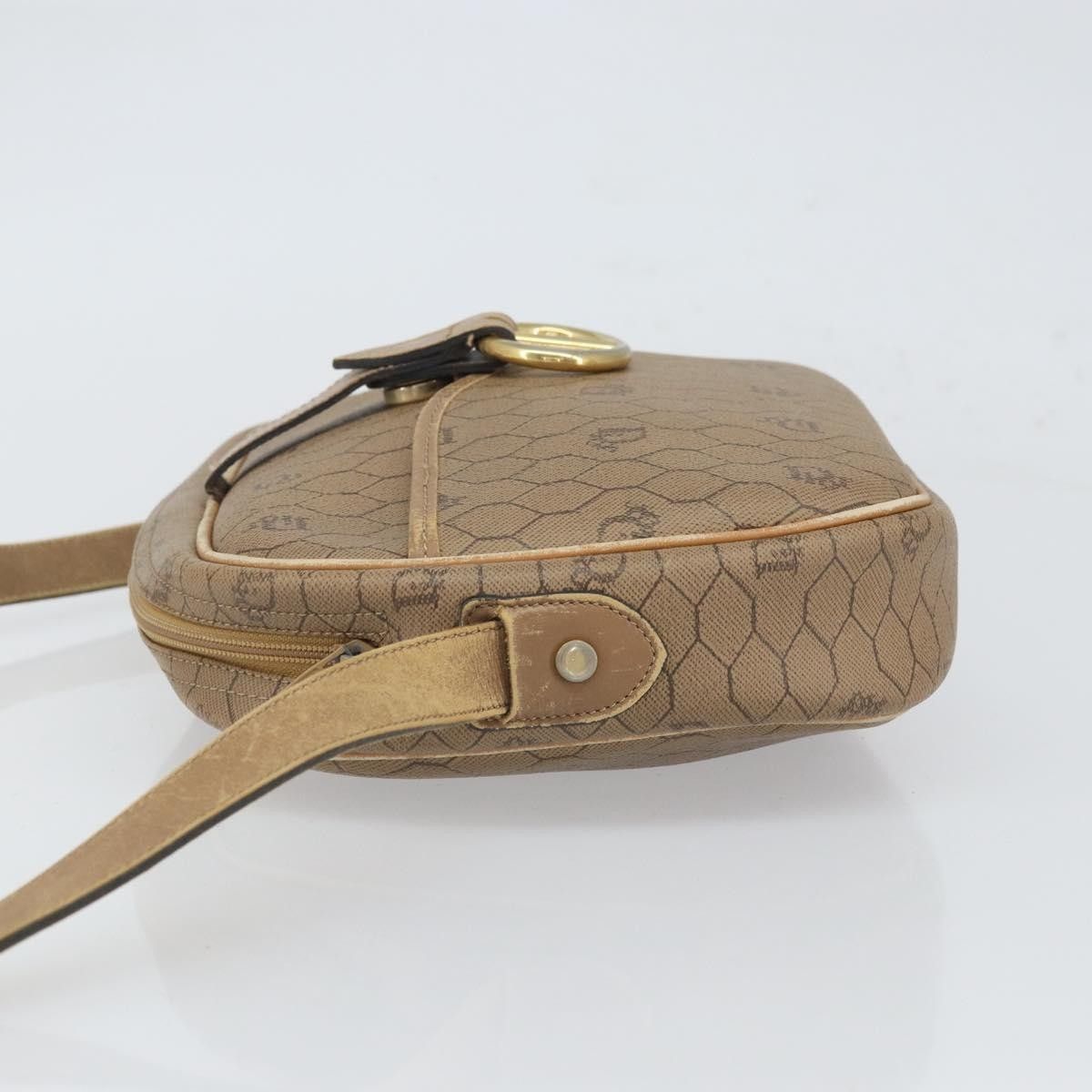 Dior Christian Dior Vintage Honeycomb Canvas and Leather Size ONE SIZE - 4 Thumbnail
