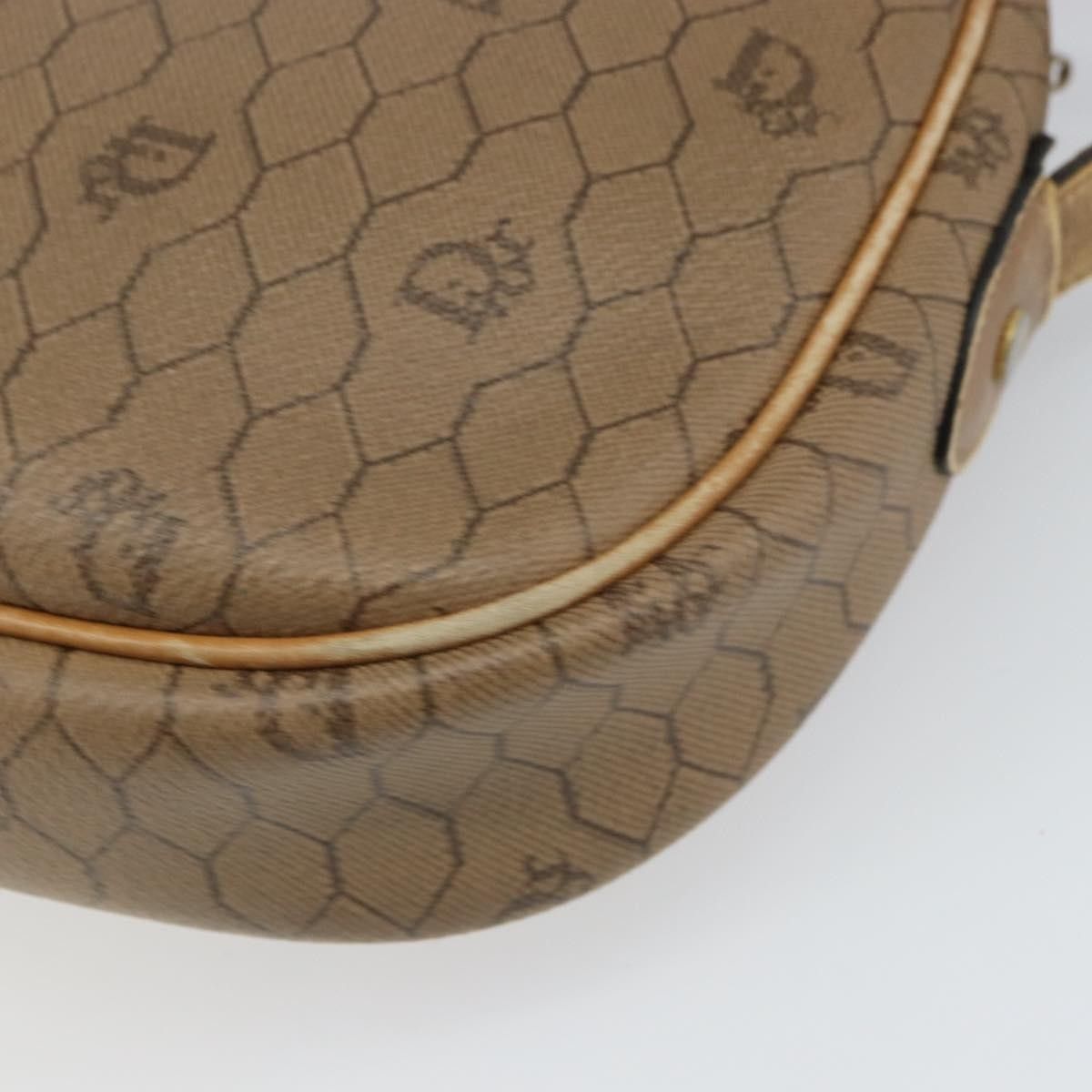 Dior Christian Dior Vintage Honeycomb Canvas and Leather Size ONE SIZE - 9 Thumbnail