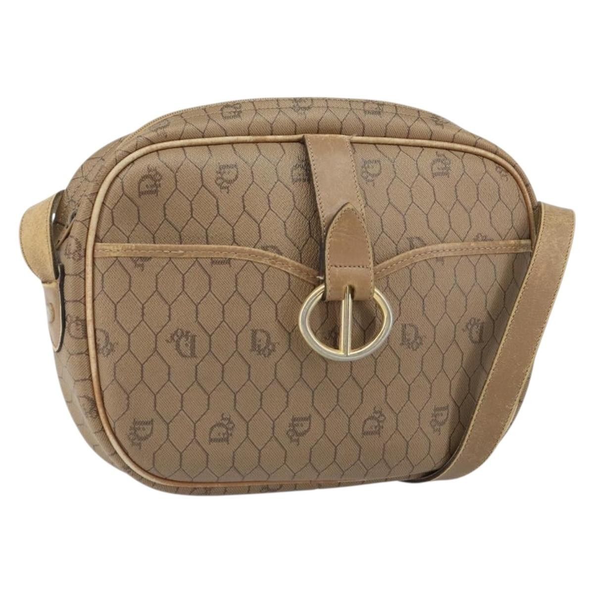 Dior Christian Dior Vintage Honeycomb Canvas and Leather Size ONE SIZE - 18 Thumbnail