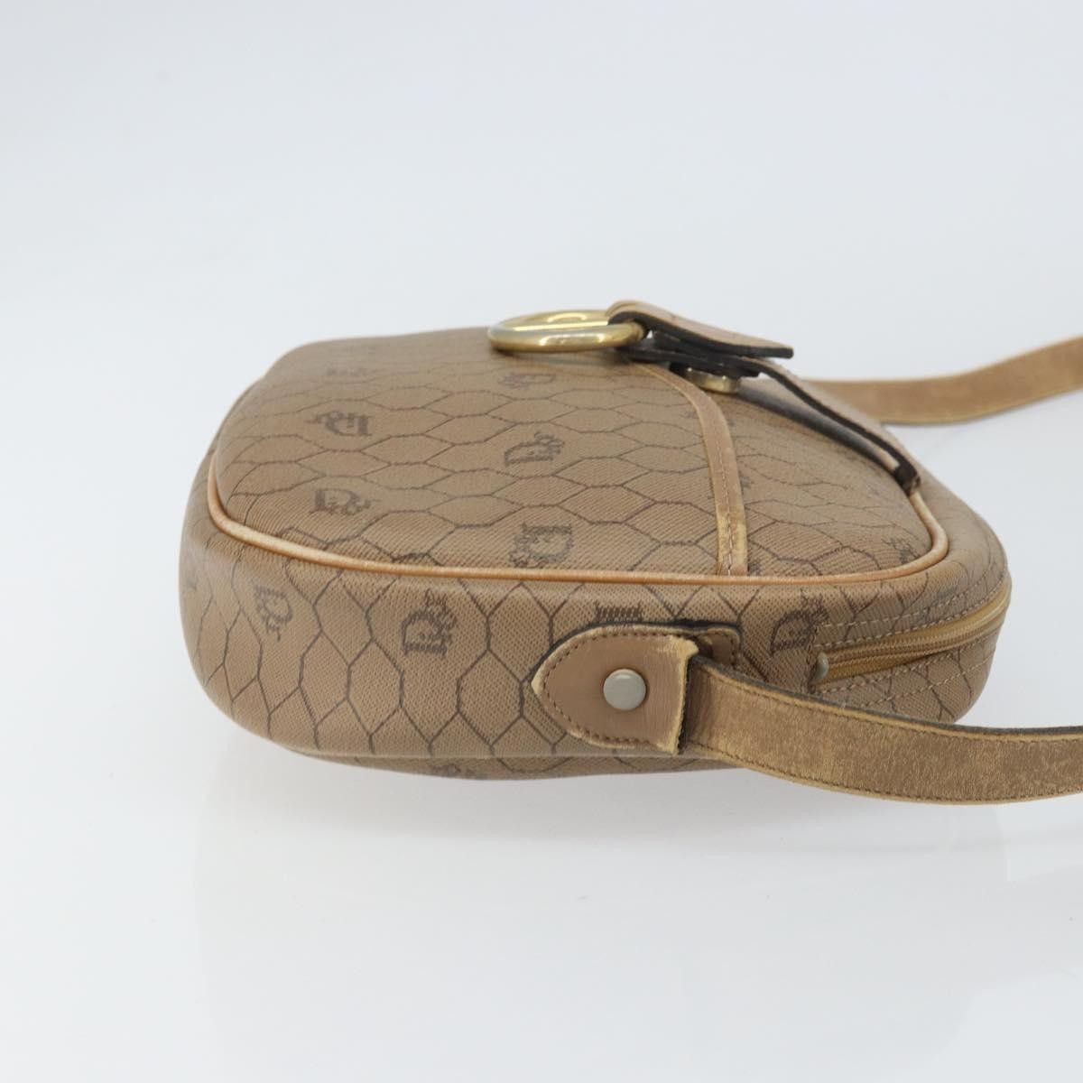 Dior Christian Dior Vintage Honeycomb Canvas and Leather Size ONE SIZE - 3 Thumbnail