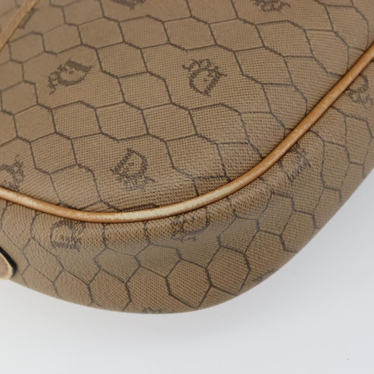 Dior Christian Dior Vintage Honeycomb Canvas and Leather Size ONE SIZE - 8 Thumbnail