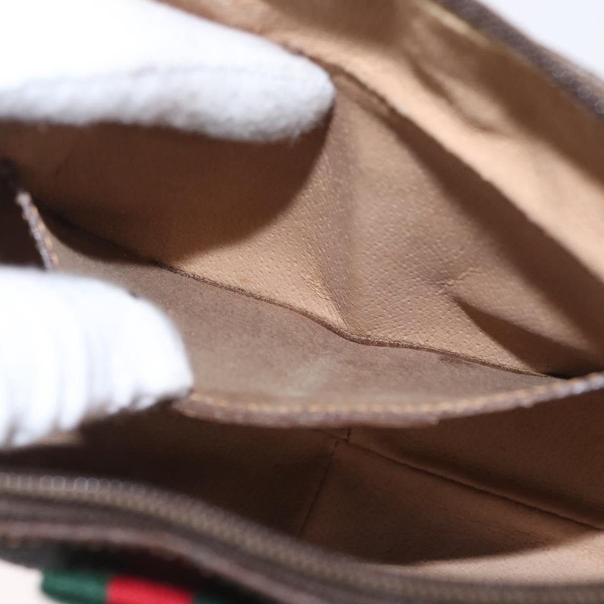 Gucci Gucci Vintage Web Crossbody Bag GG Coated Canvas Size ONE SIZE - 23 Thumbnail
