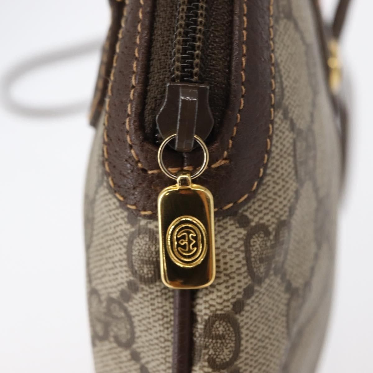 Gucci Gucci Vintage Web Crossbody Bag GG Coated Canvas Size ONE SIZE - 13 Thumbnail