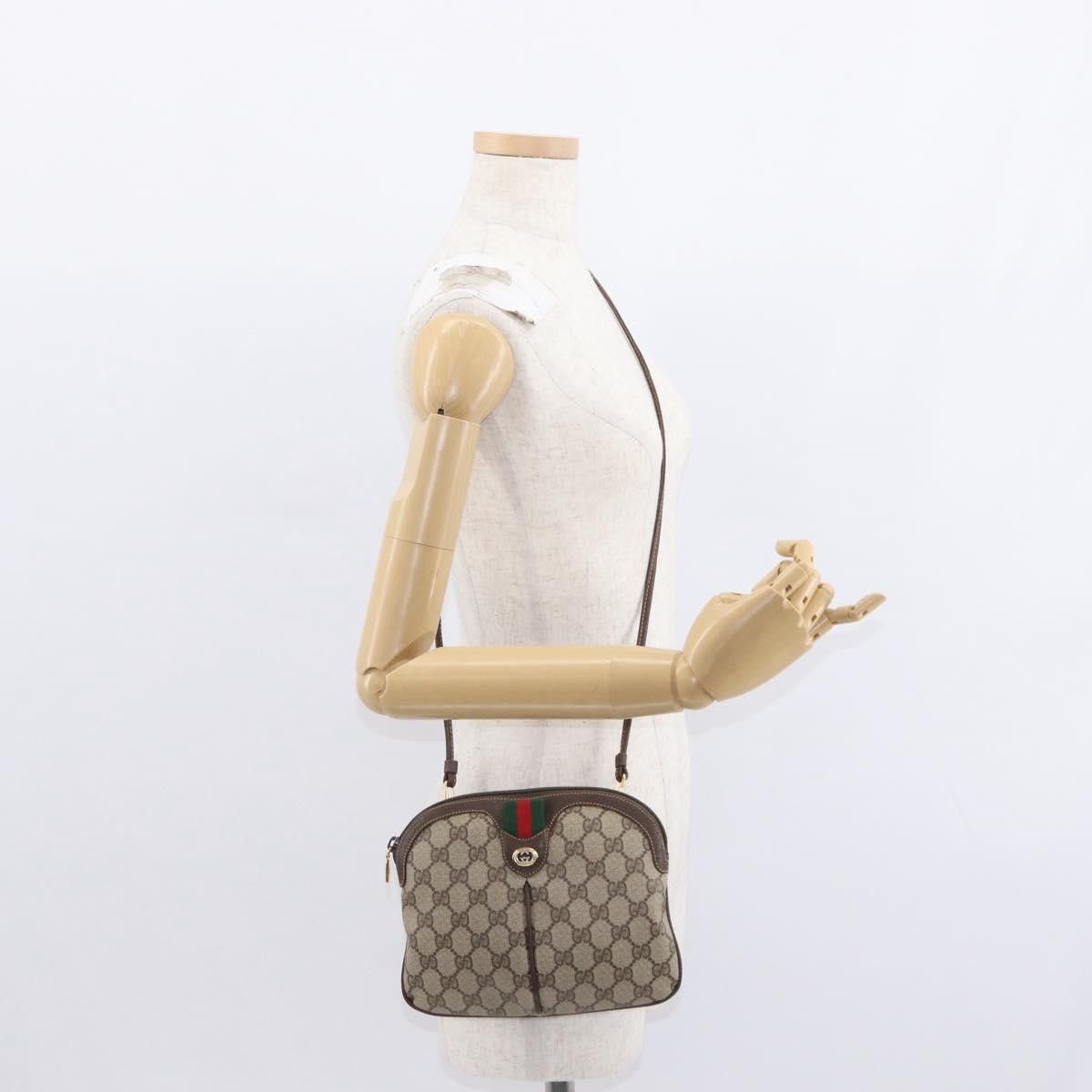 Gucci Gucci Vintage Web Crossbody Bag GG Coated Canvas Size ONE SIZE - 15 Thumbnail