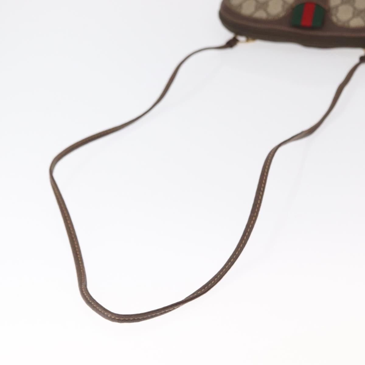 Gucci Gucci Vintage Web Crossbody Bag GG Coated Canvas Size ONE SIZE - 8 Thumbnail
