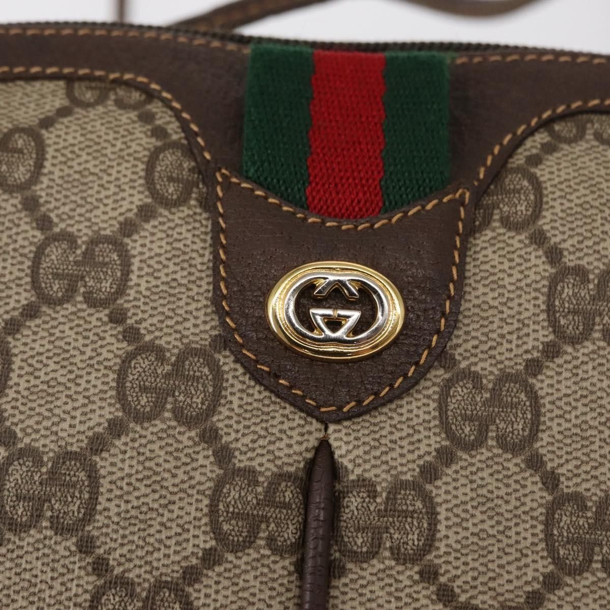 Gucci Gucci Vintage Web Crossbody Bag GG Coated Canvas Size ONE SIZE - 20 Thumbnail