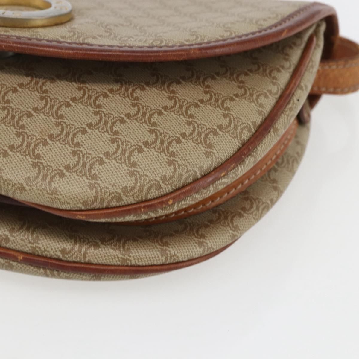 Celine Celine Vintage Macadam Circle Logo Canvas and Leather Size ONE SIZE - 9 Thumbnail