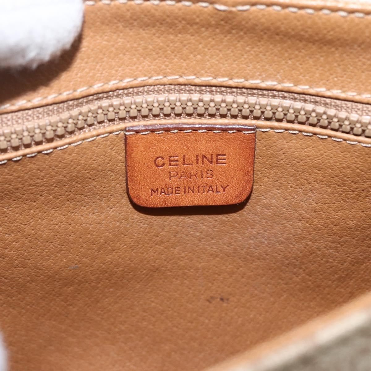 Celine Celine Vintage Macadam Circle Logo Canvas and Leather Size ONE SIZE - 6 Thumbnail