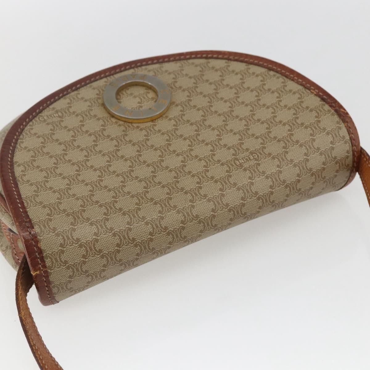 Celine Celine Vintage Macadam Circle Logo Canvas and Leather Size ONE SIZE - 14 Thumbnail