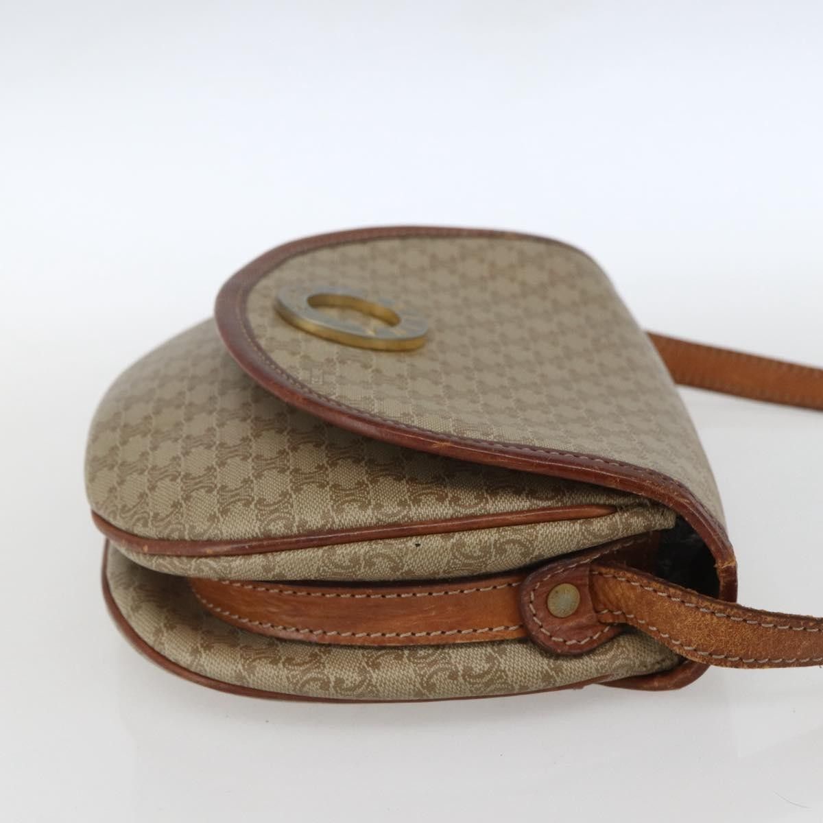 Celine Celine Vintage Macadam Circle Logo Canvas and Leather Size ONE SIZE - 4 Thumbnail