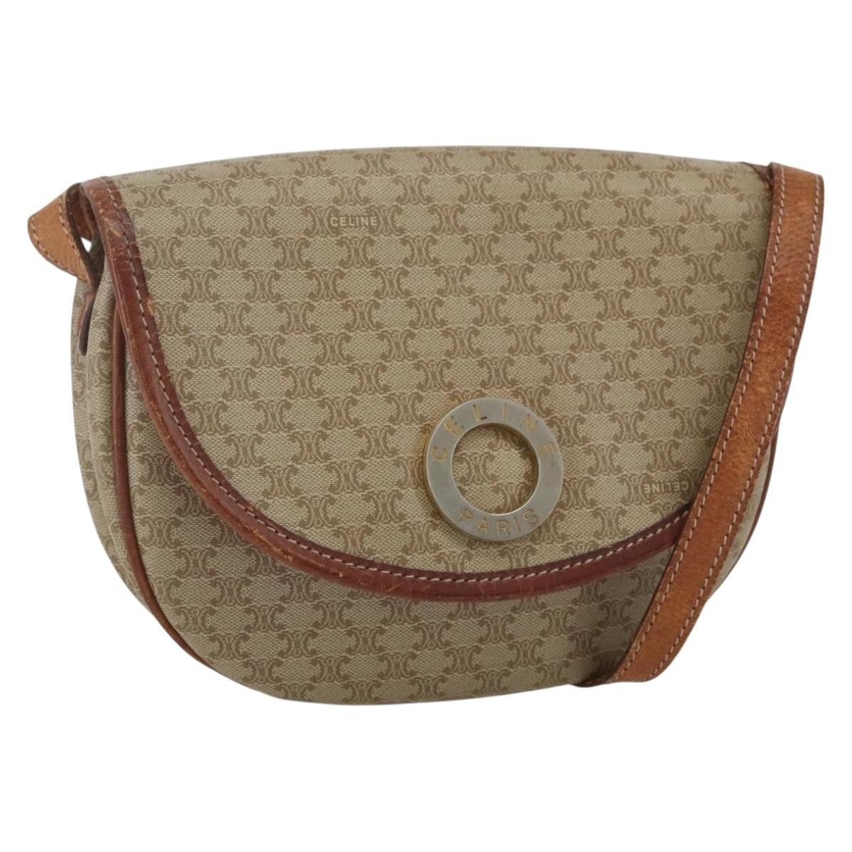 Celine Celine Vintage Macadam Circle Logo Canvas and Leather Size ONE SIZE - 17 Thumbnail