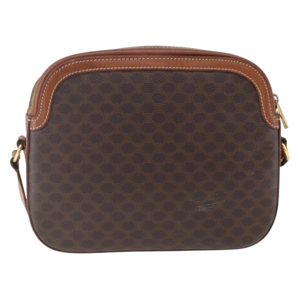 Celine Celine Vintage Macadam Canvas and Leather Size ONE SIZE - 2 Thumbnail