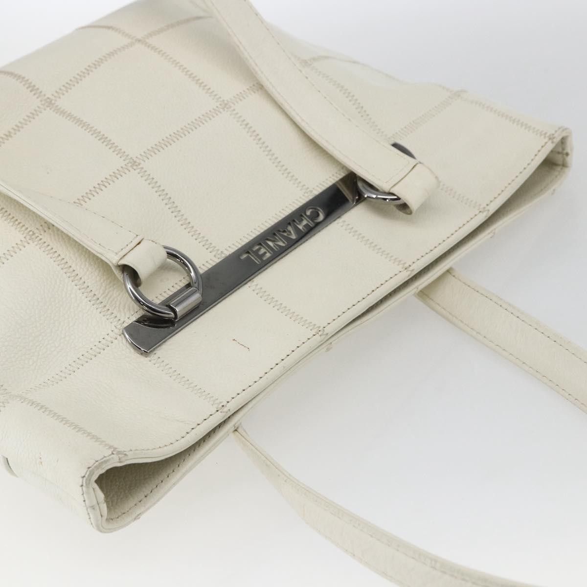 Chanel Chanel Square Stitch Tote Quilted Leather Size ONE SIZE - 6 Thumbnail
