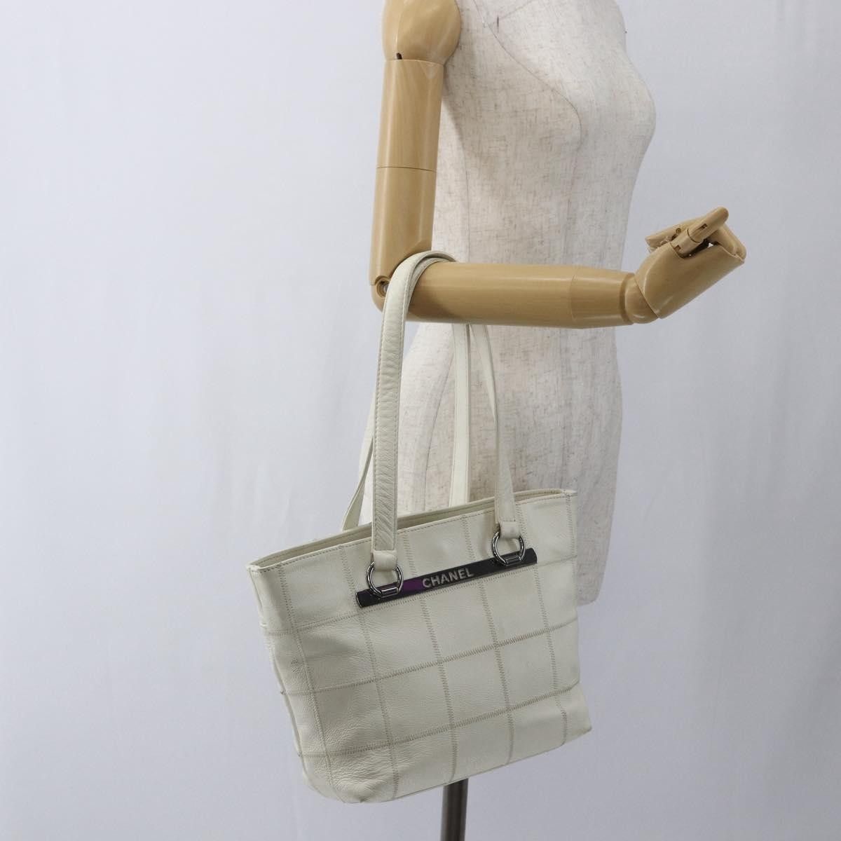 Chanel Chanel Square Stitch Tote Quilted Leather Size ONE SIZE - 22 Thumbnail