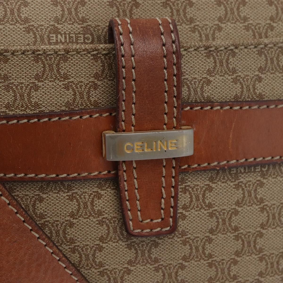 Celine Celine Vintage Macadam Canvas and Leather Size ONE SIZE - 20 Thumbnail