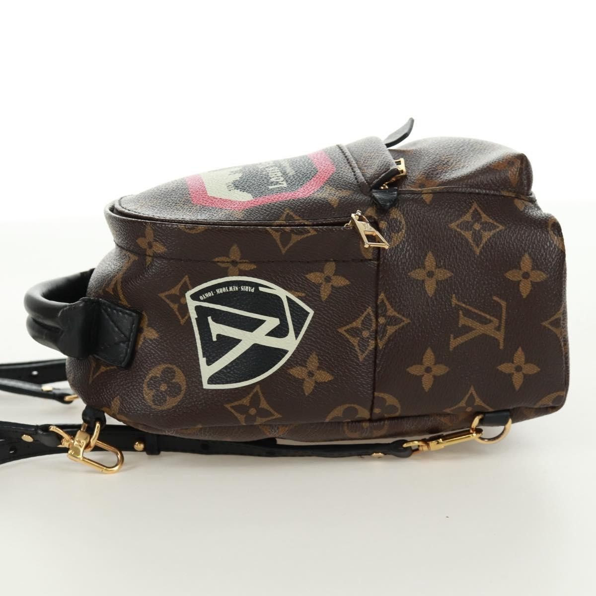 Louis Vuitton Louis Vuitton Palm Springs Backpack Limited Edition World Tour Monogram Canvas Size ONE SIZE - 3 Thumbnail