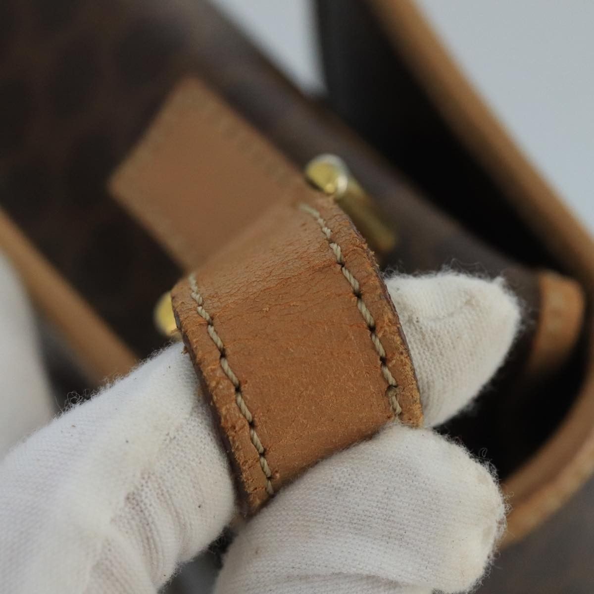 Celine Celine Vintage Macadam Circle Logo Canvas and Leather Size ONE SIZE - 14 Thumbnail