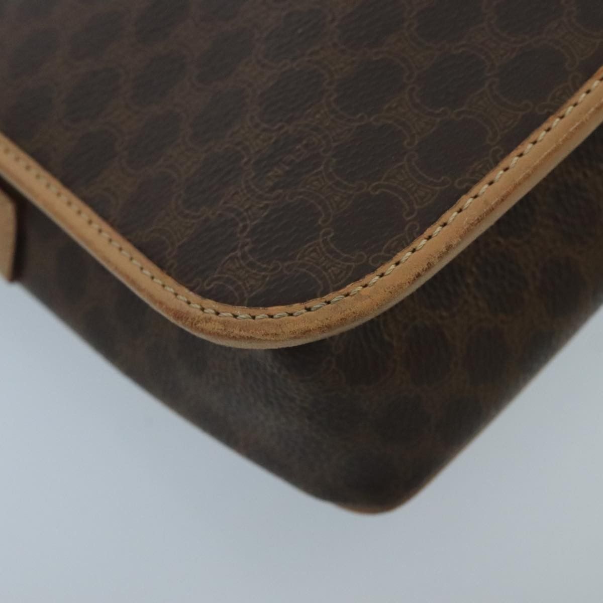 Celine Celine Vintage Macadam Circle Logo Canvas and Leather Size ONE SIZE - 10 Thumbnail