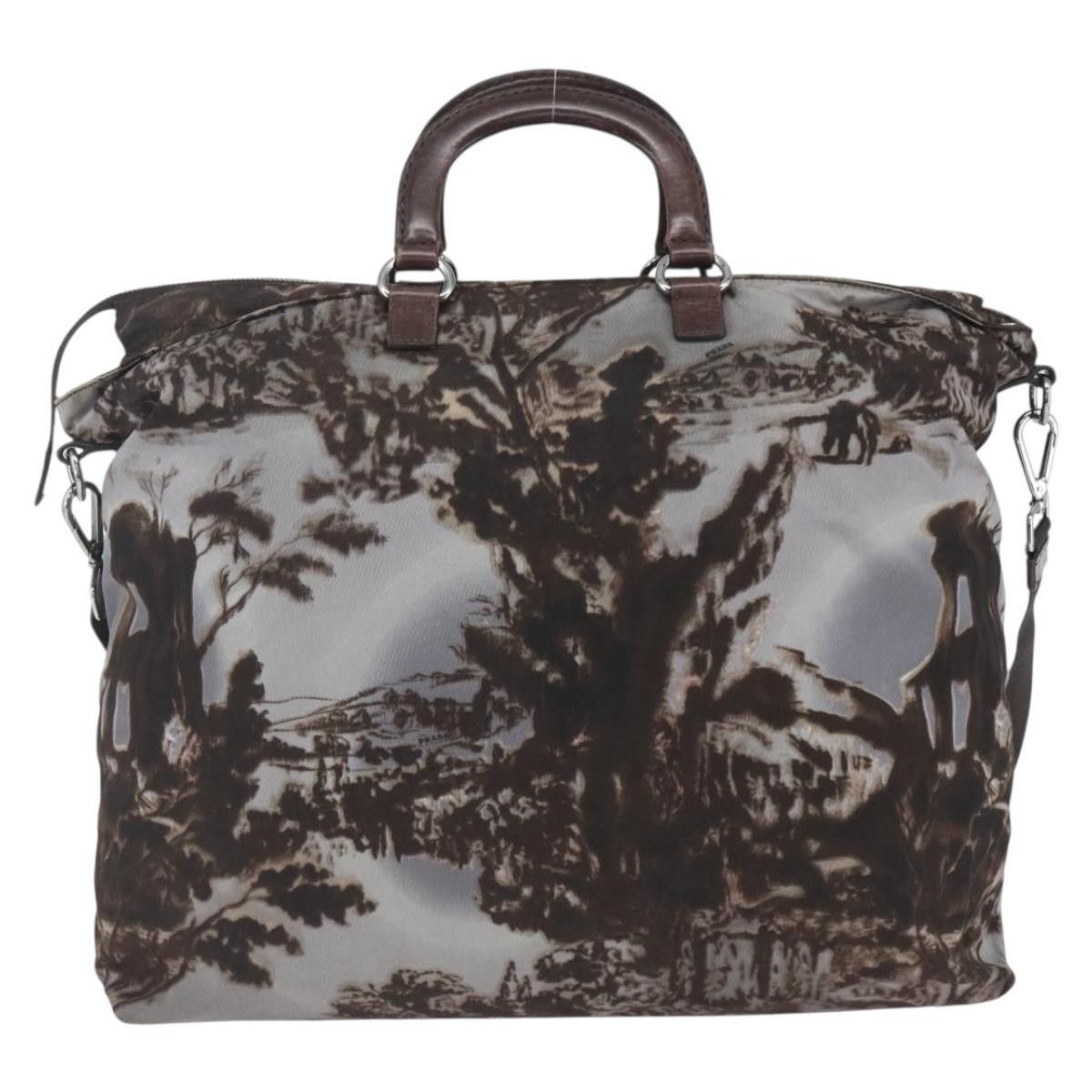 Prada Prada Convertible Tote Printed Tessuto Size ONE SIZE - 2 Thumbnail