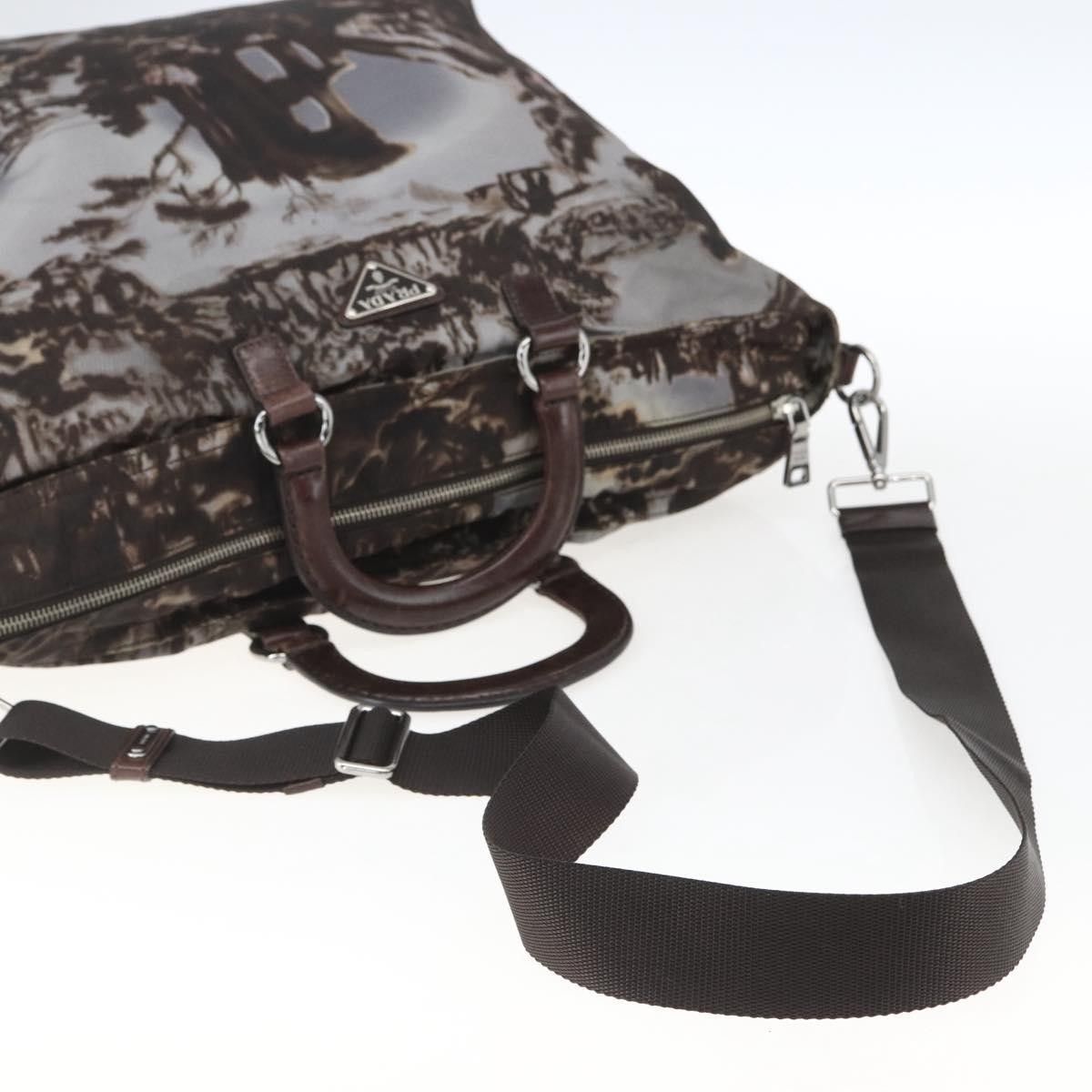 Prada Prada Convertible Tote Printed Tessuto Size ONE SIZE - 18 Thumbnail