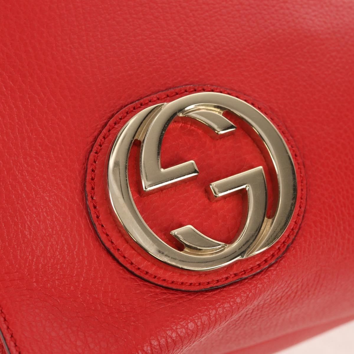 Gucci Gucci Grand Prix Interlocking GG Tote Grainy Leather Size ONE SIZE - 19 Thumbnail