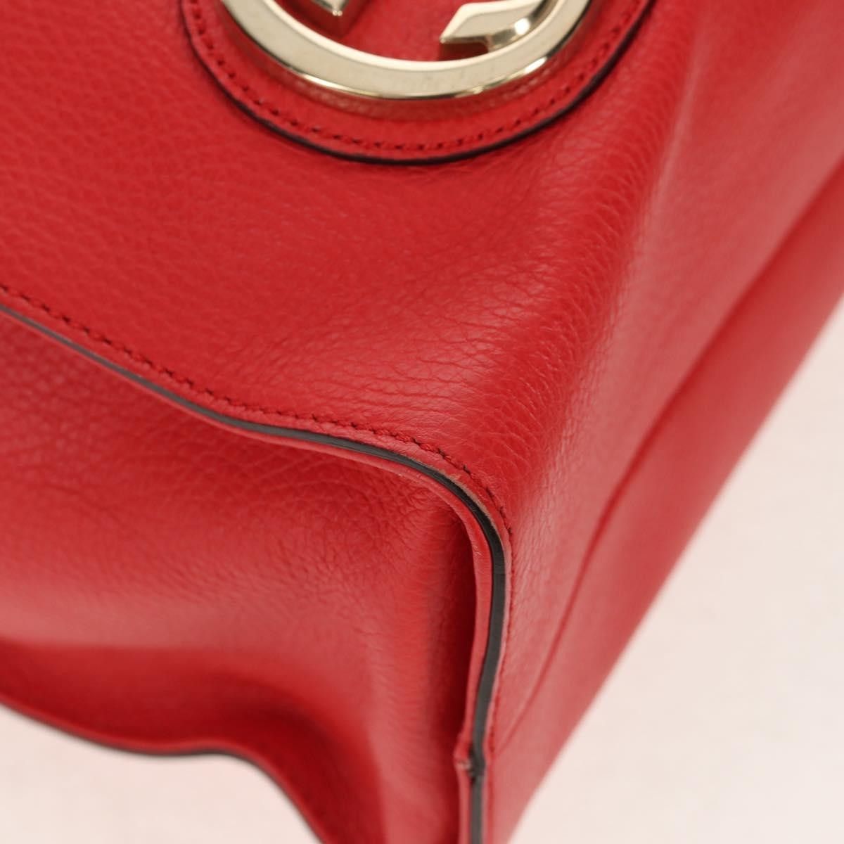 Gucci Gucci Grand Prix Interlocking GG Tote Grainy Leather Size ONE SIZE - 9 Thumbnail