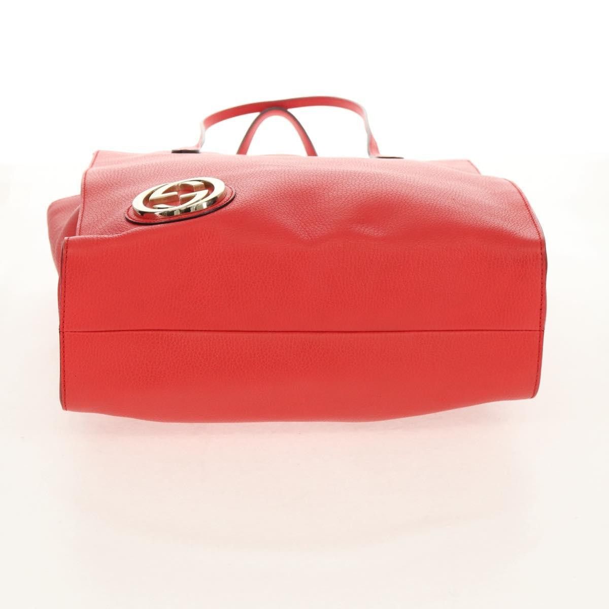Gucci Gucci Grand Prix Interlocking GG Tote Grainy Leather Size ONE SIZE - 16 Thumbnail