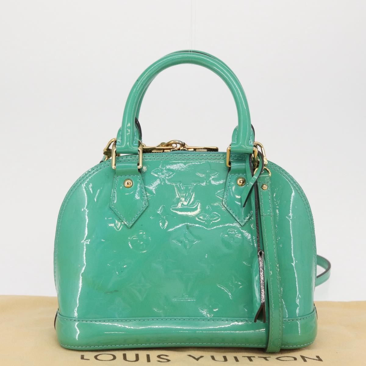 Louis Vuitton Louis Vuitton Alma Handbag Monogram Vernis Size ONE SIZE - 14 Thumbnail