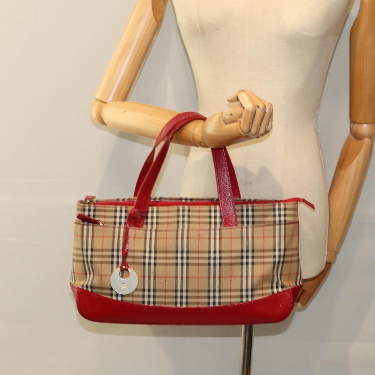 Burberry Burberry Nova Check Handbag Nova Check Canvas Size ONE SIZE - 14 Thumbnail