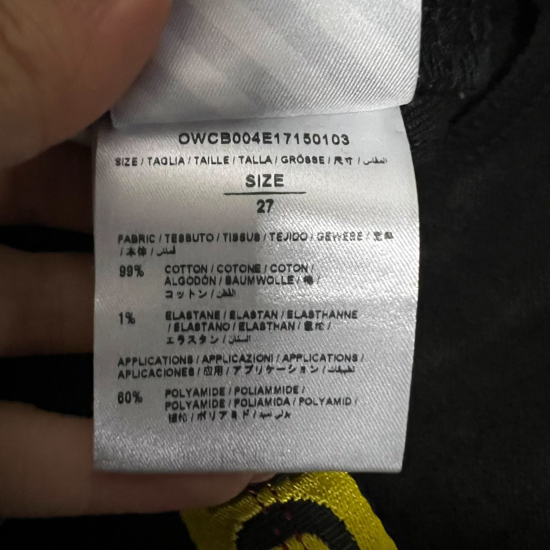 Off-White Off-White Industrial Belt Denim Shorts Size 27 Size 27" / US 4 / IT 40 - 5 Thumbnail