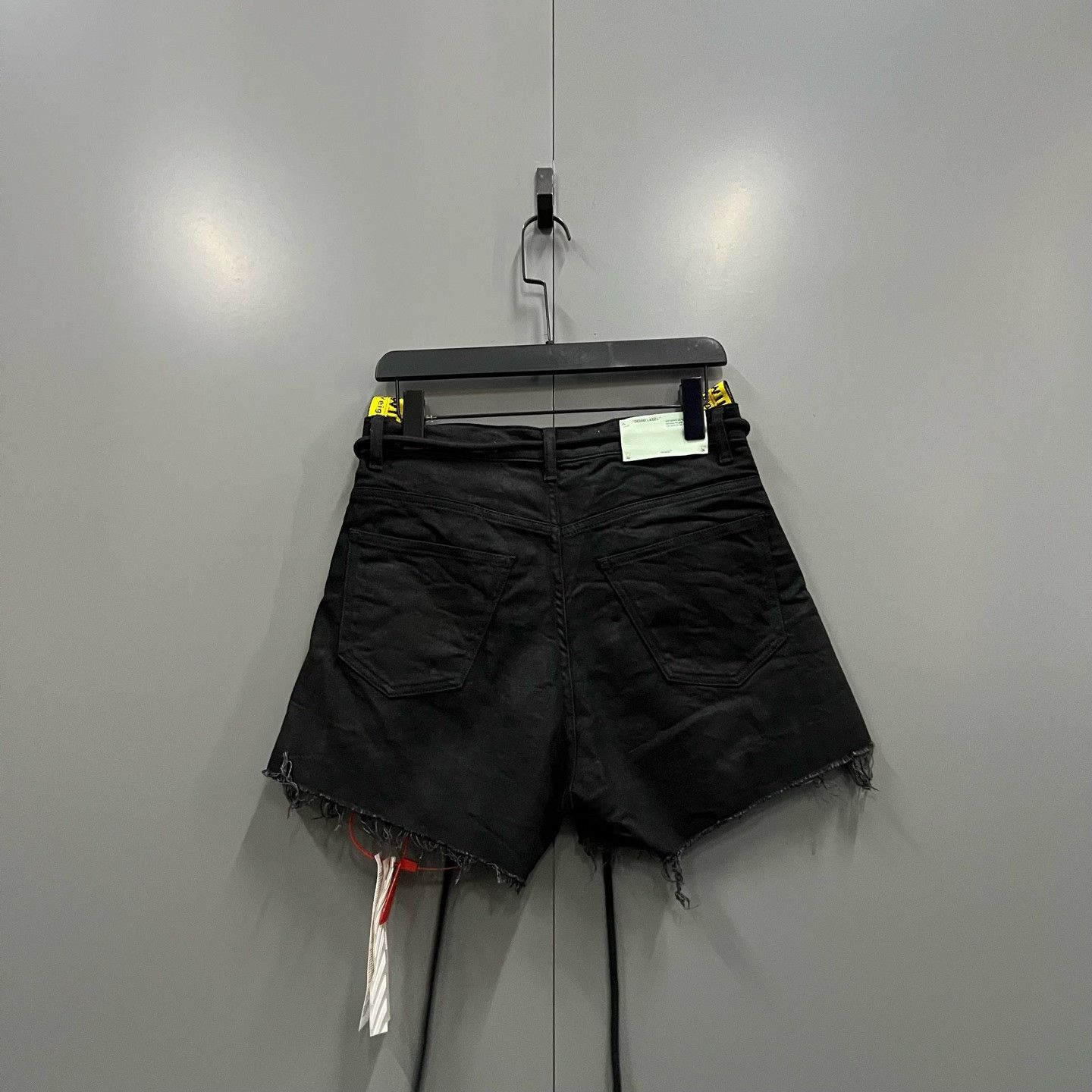 Off-White Off-White Industrial Belt Denim Shorts Size 27 Size 27" / US 4 / IT 40 - 3 Thumbnail
