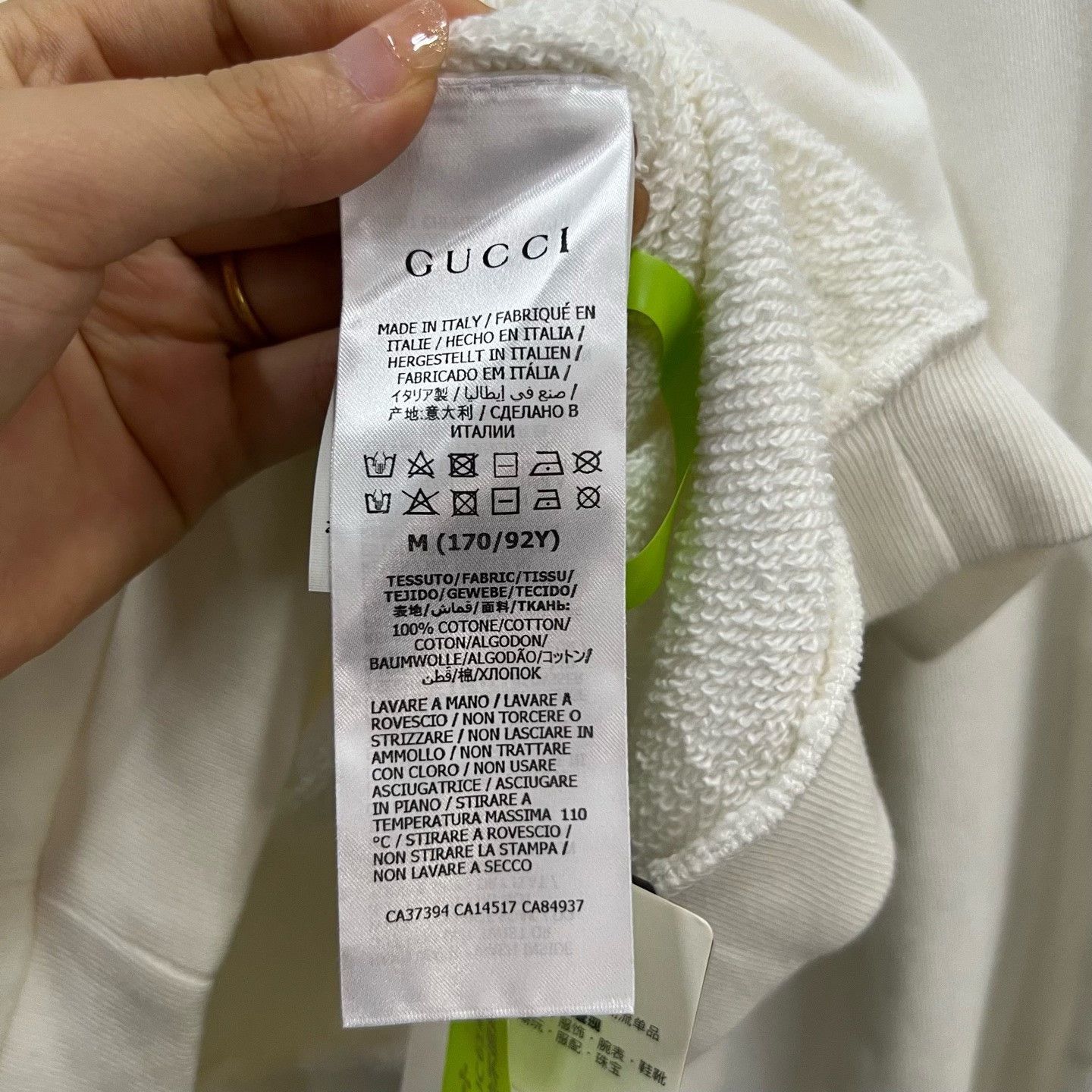 Gucci Gucci Cherry Beverly Hills Sweatshirt Size M Size US M / EU 48-50 / 2 - 6 Thumbnail
