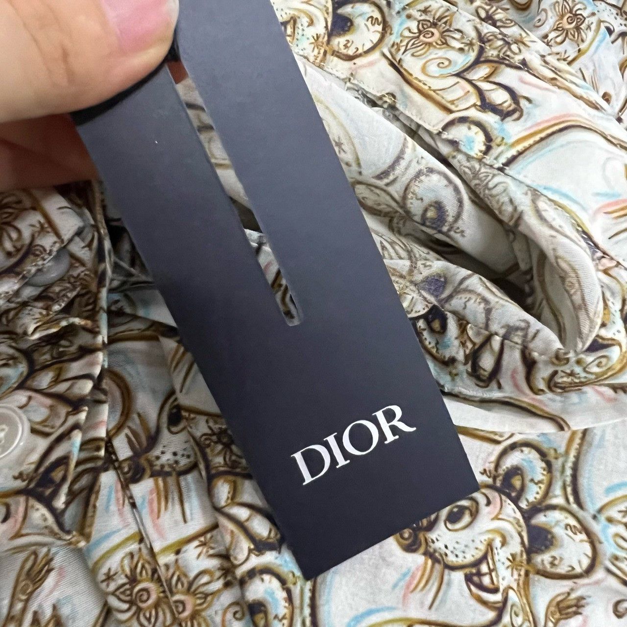 Dior Dior x Kenny Scharf Printed Short Sleeve Shirt Size S Size US S / EU 44-46 / 1 - 7 Thumbnail