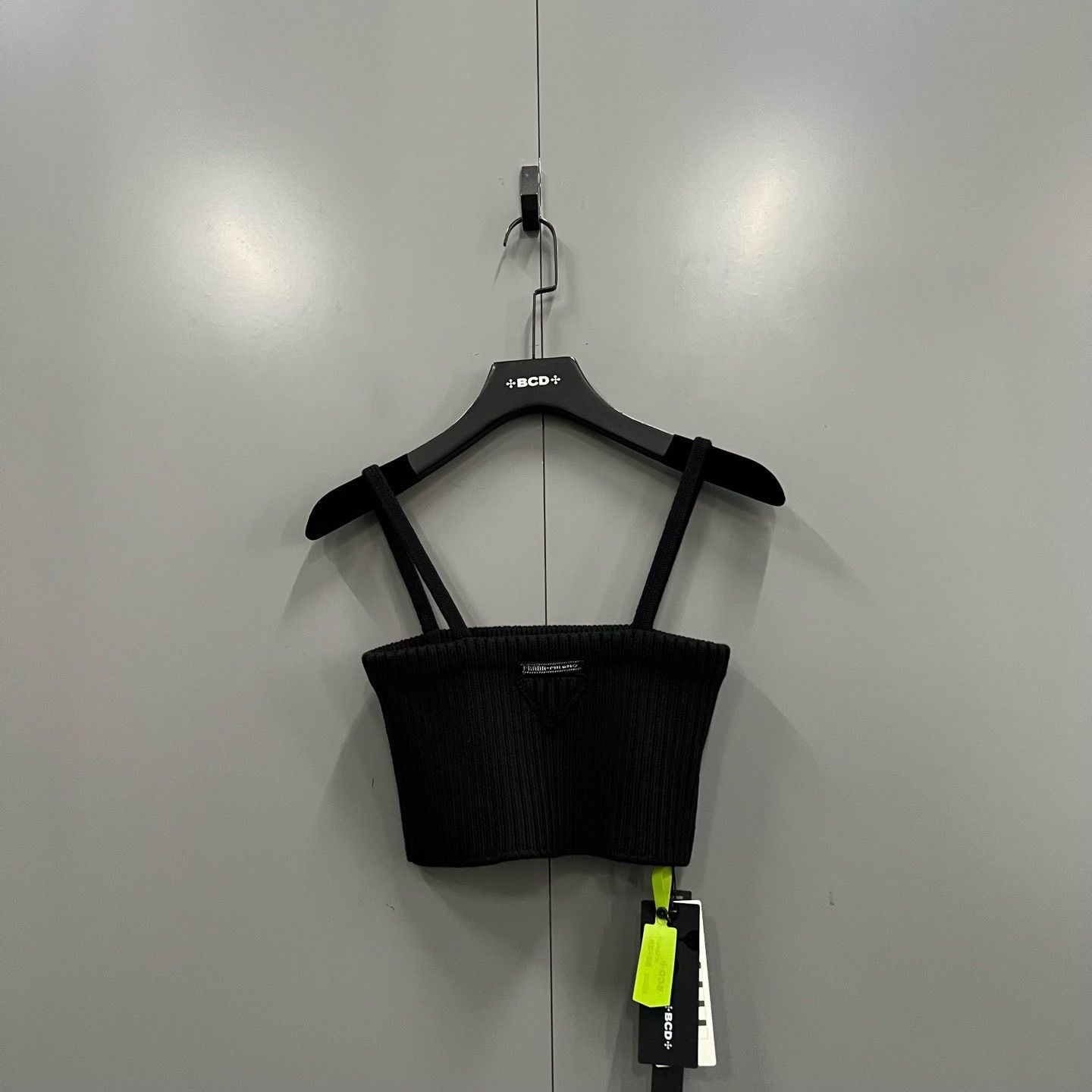 Prada Prada Black Knit Crop Tank Top XS Size XS / US 0-2 / IT 36-38 - 3 Thumbnail
