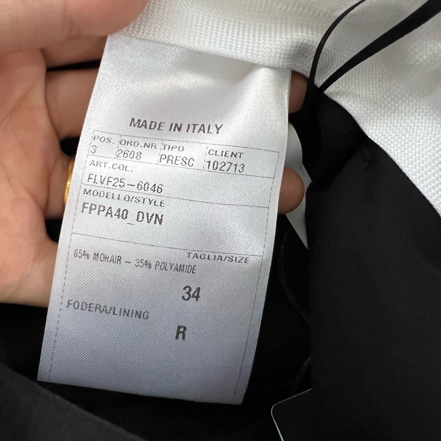 Louis Vuitton Louis Vuitton Mohair Blend Trousers Size 34 Size 25" / US 0 / IT 36 - 5 Thumbnail