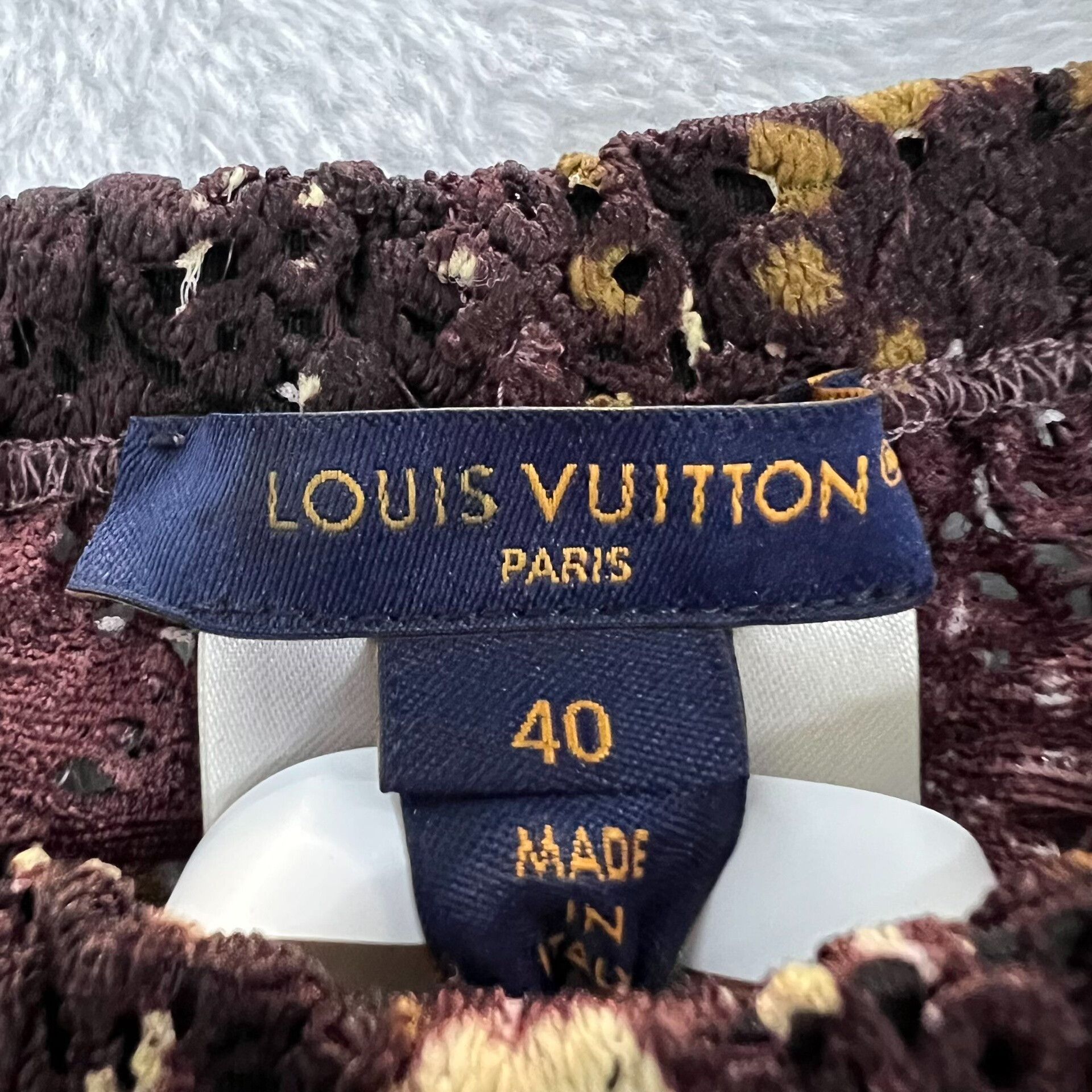 Louis Vuitton Louis Vuitton Embroidered Lace Pants Size 40 Size 27" / US 4 / IT 40 - 4 Thumbnail