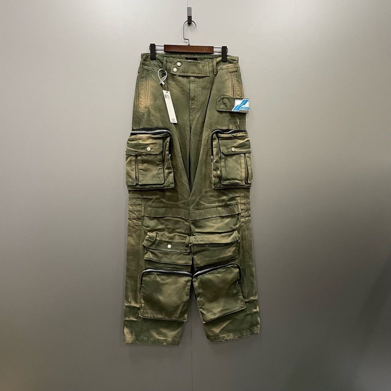 WE11DONE WE11DONE Multi-Pocket Cargo Pants Size L Size US 34 / EU 50 - 2 Thumbnail