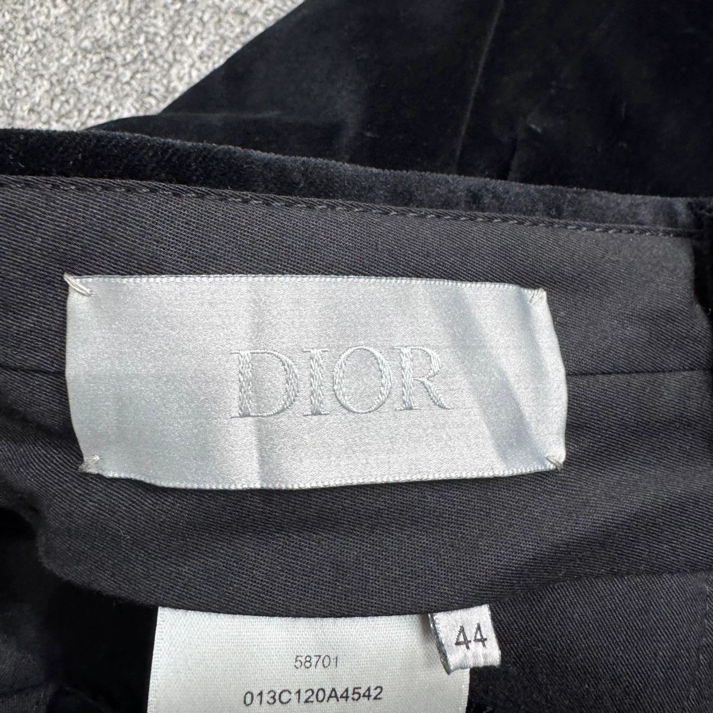 Dior Dior Velvet Casual Pants Size 28 Size US 28 / EU 44 - 3 Thumbnail