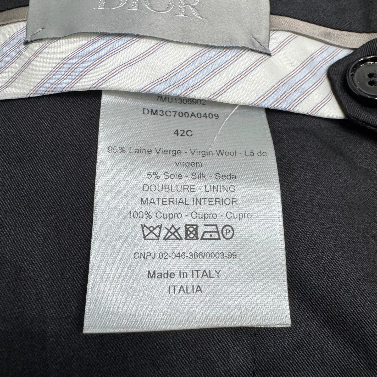 Dior Dior Virgin Wool Casual Pants Size 26 (EU 42) Size US 26 / EU 42 - 4 Thumbnail