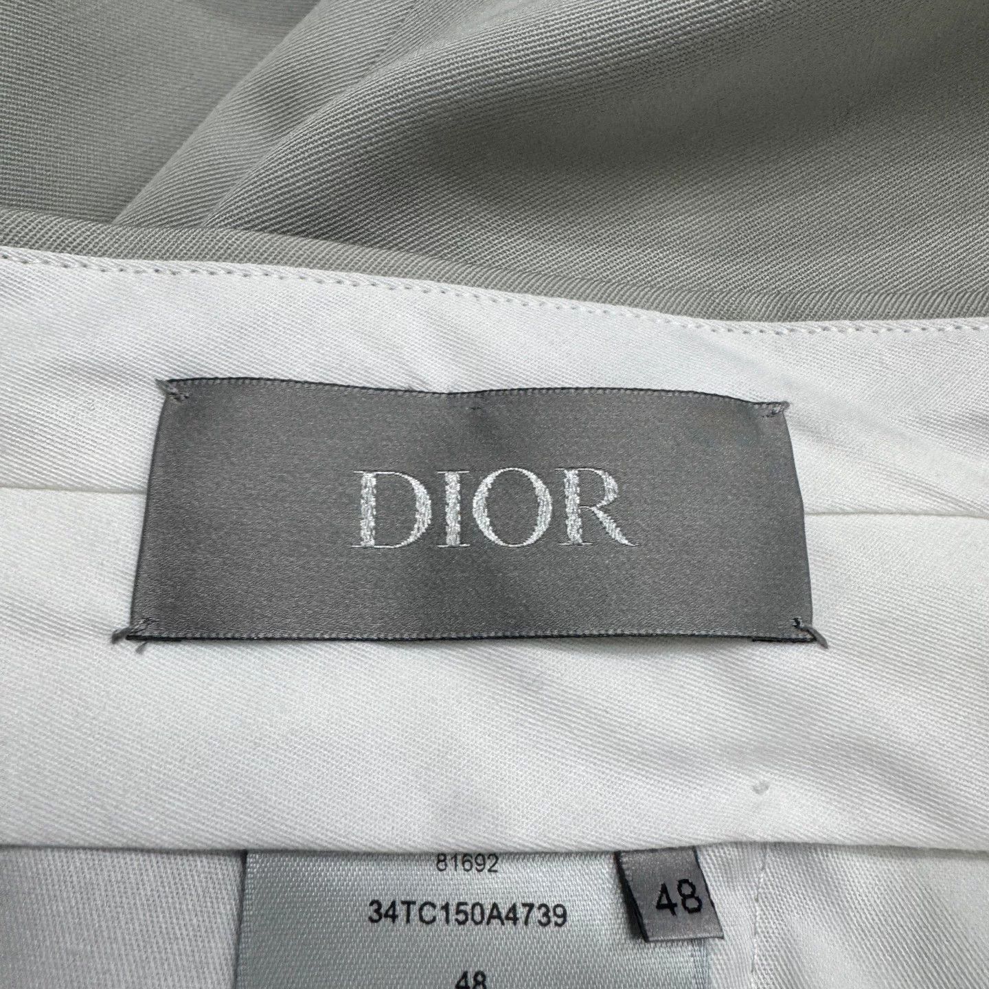 Dior Dior Virgin Wool Casual Pants Size 48 Size US 32 / EU 48 - 3 Thumbnail