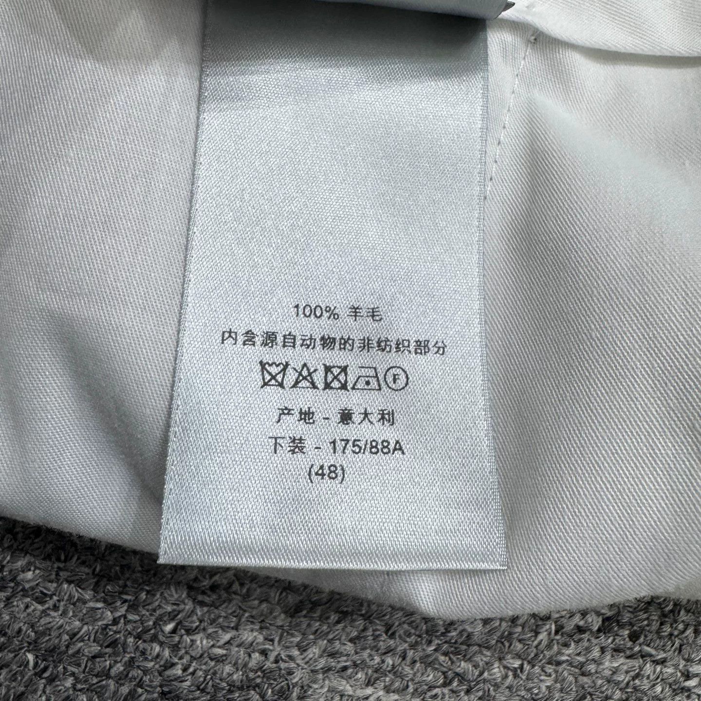 Dior Dior Virgin Wool Casual Pants Size 48 Size US 32 / EU 48 - 5 Thumbnail