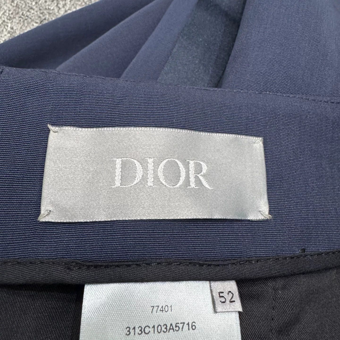 Dior Dior Virgin Wool Formal Trousers Size 36 Size 42R - 3 Thumbnail