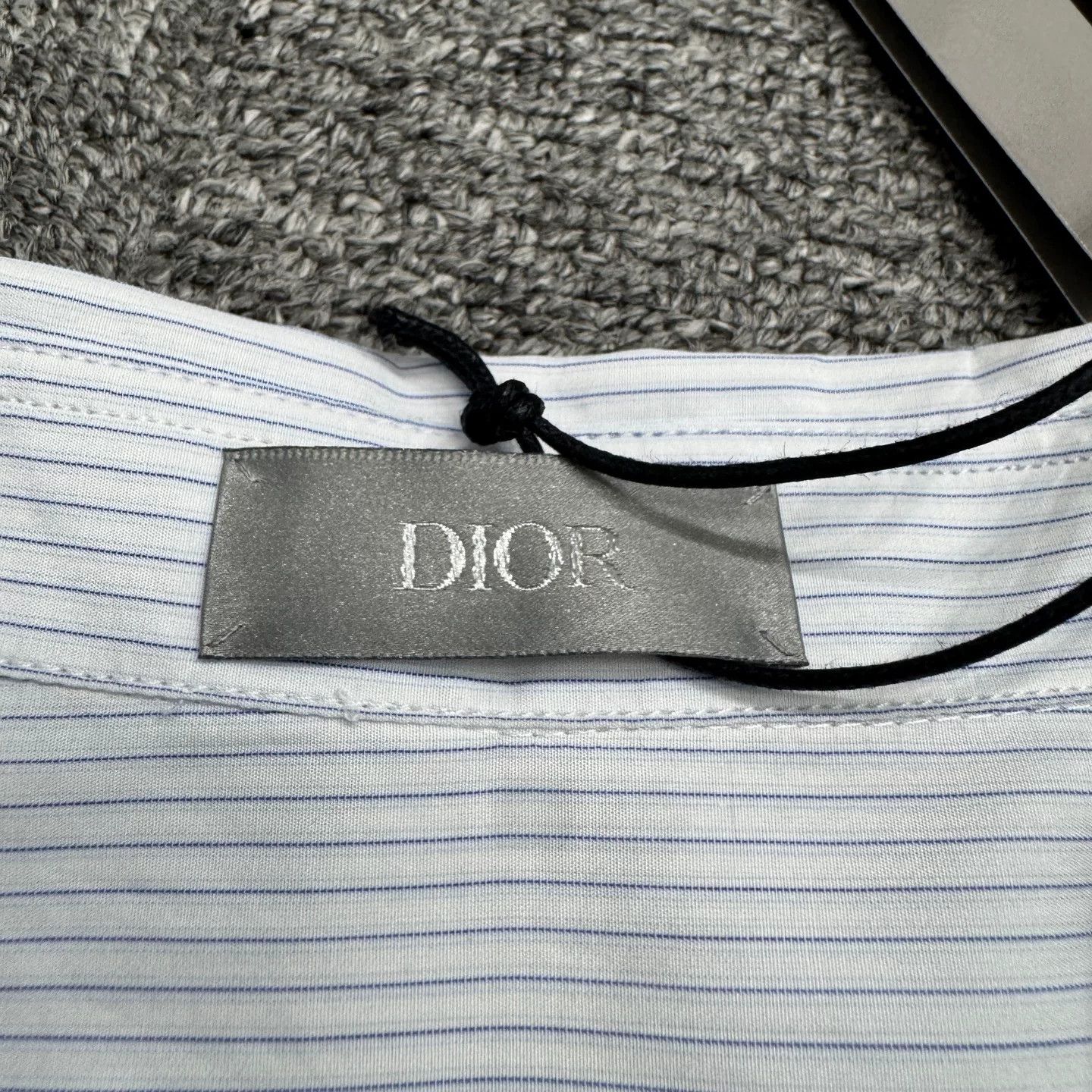 Dior Dior Striped Button Up Shirt Size L Size US L / EU 52-54 / 3 - 3 Thumbnail