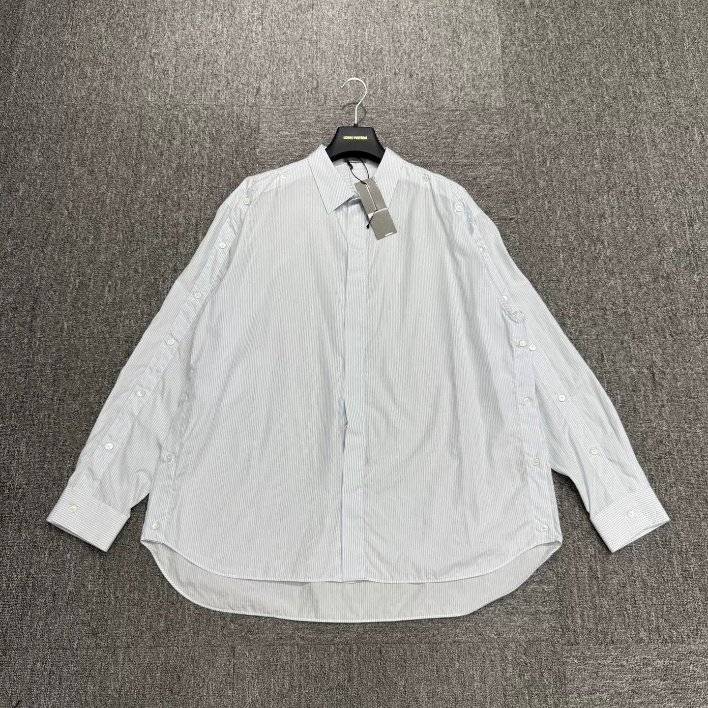 Dior Dior Striped Button Up Shirt Size L Size US L / EU 52-54 / 3 - 2 Thumbnail