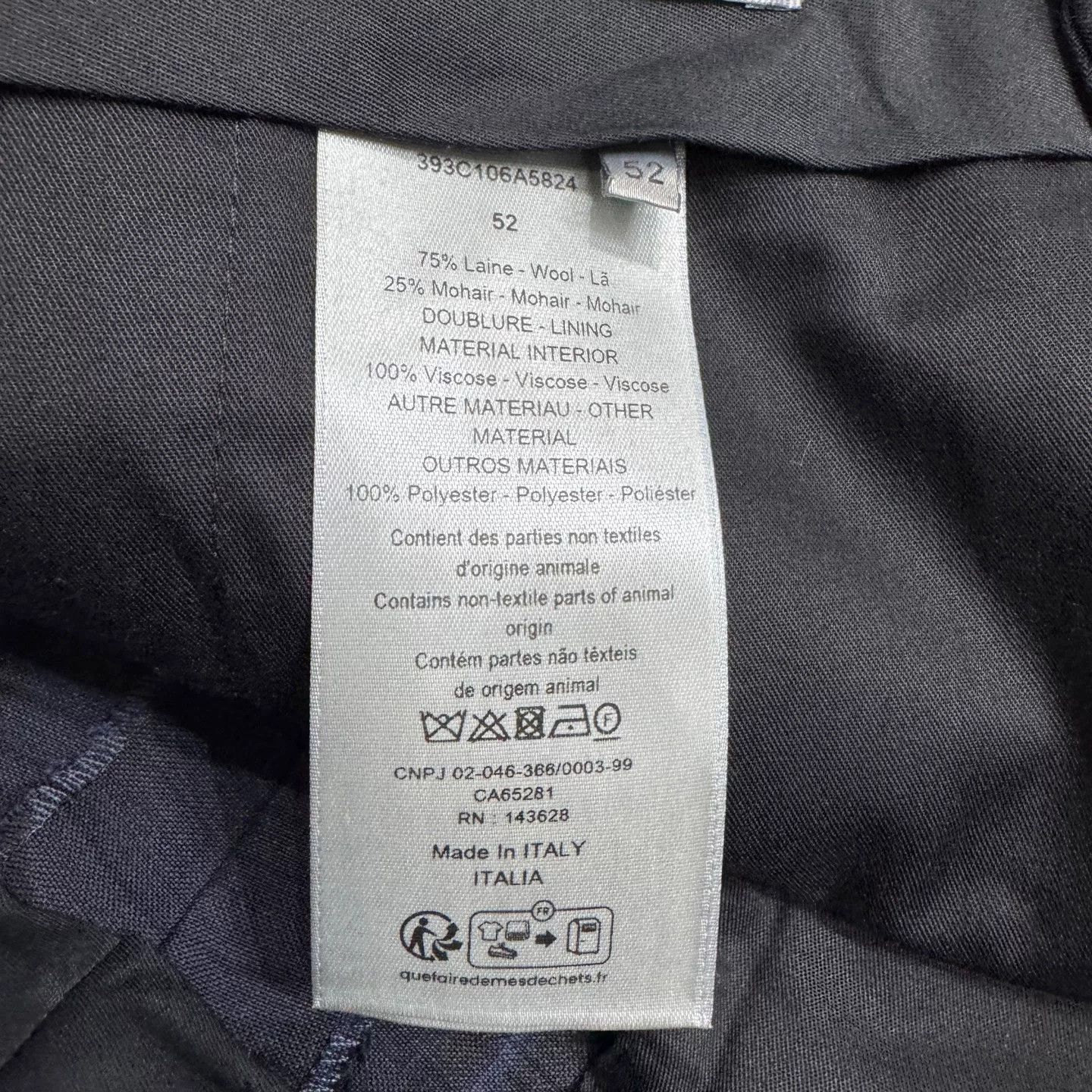 Dior Dior x Denim Tears Plaid Wool Trousers Size 52 Size 42R - 4 Thumbnail